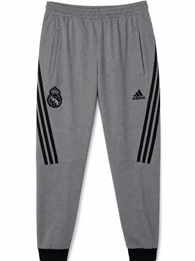 adidas Kids Gray Real Madrid Training Pants Large
